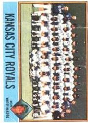 1976 Topps Baseball Cards      236     Kansas City Royals CL/Whitey Herzog